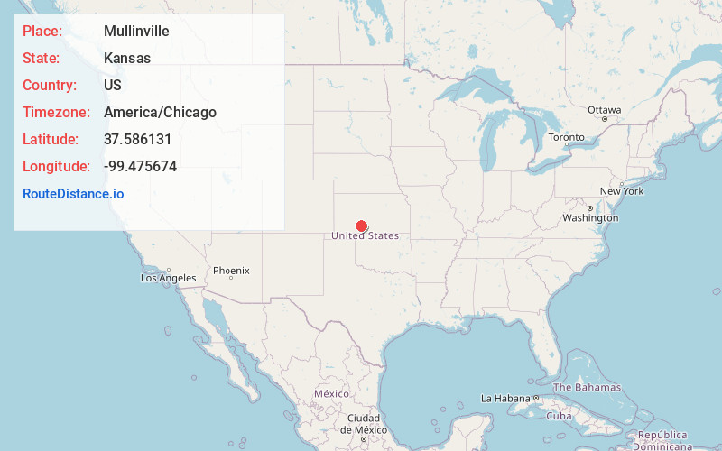 Map of Mullinville