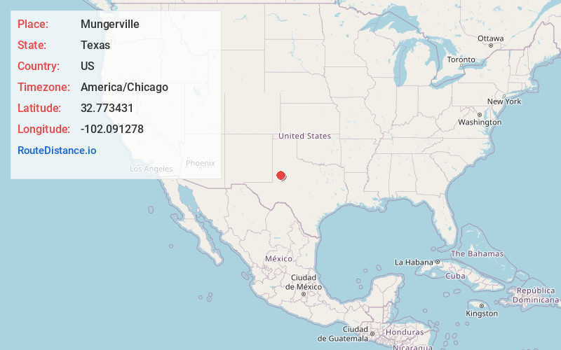 Map of Mungerville