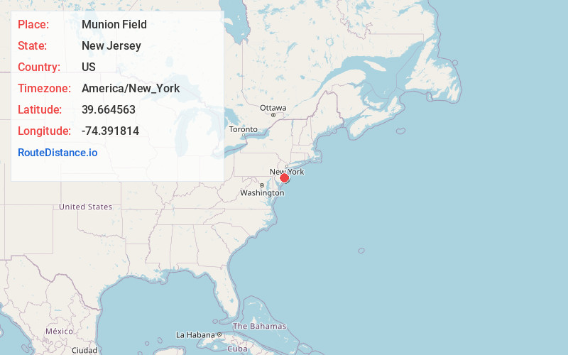 Map of Munion Field