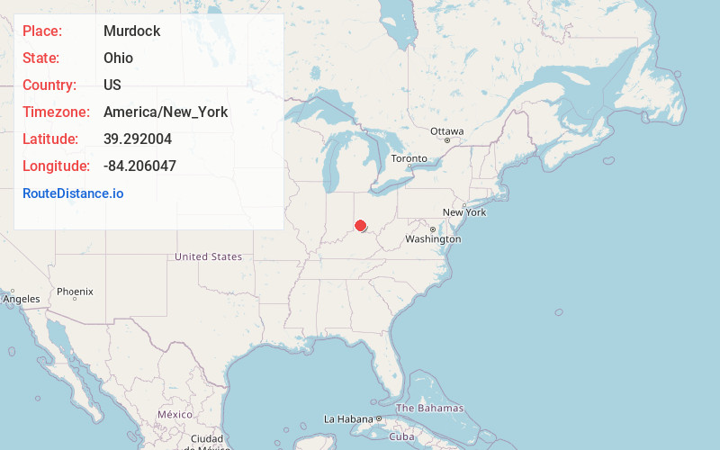 Map of Murdock