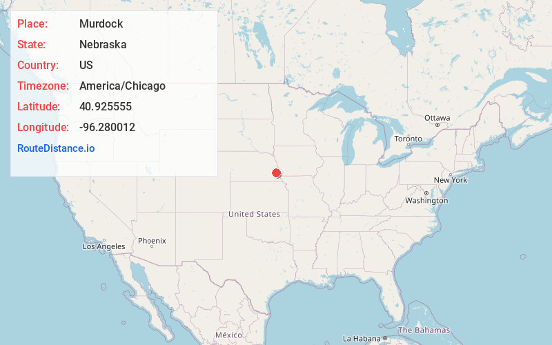 Map of Murdock