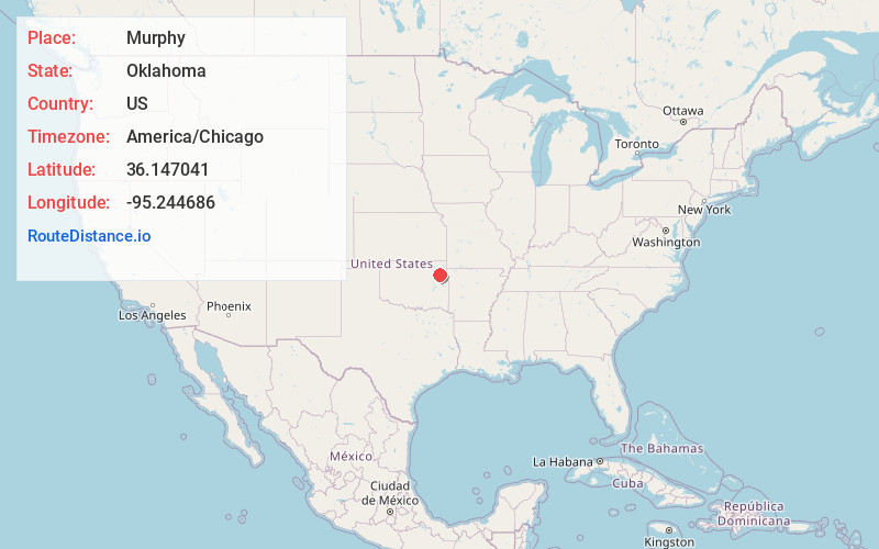 Map of Murphy