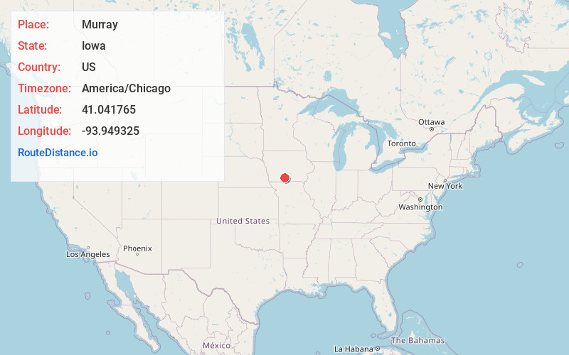 Map of Murray