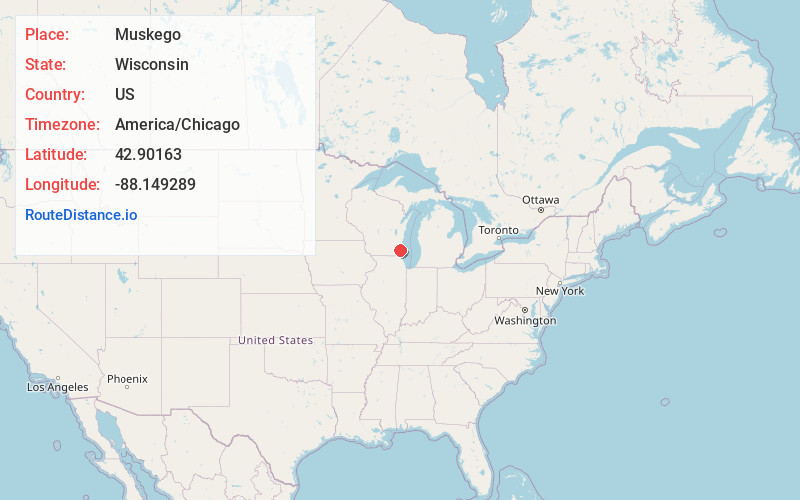 Map of Muskego