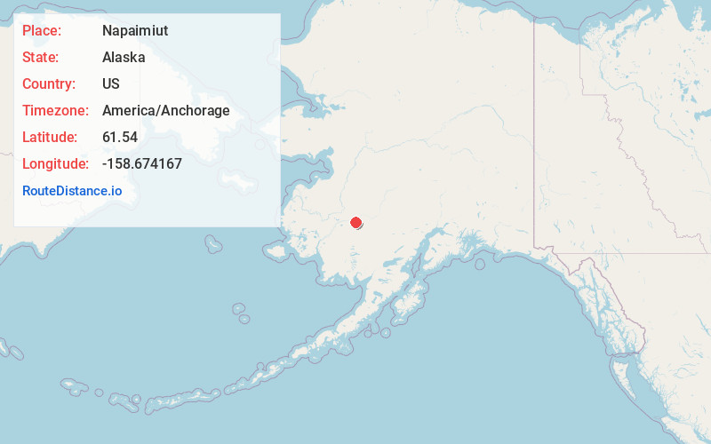 Map of Napaimiut