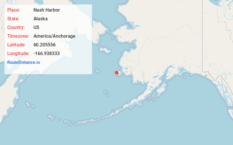 Map of Nash Harbor