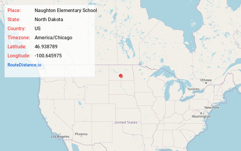 Map of Naughton Elementary School