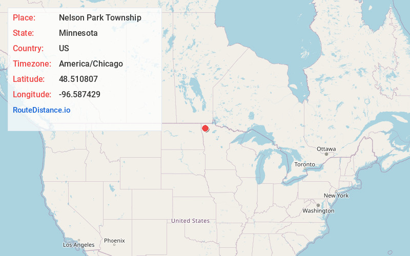 Map of Nelson Park Township