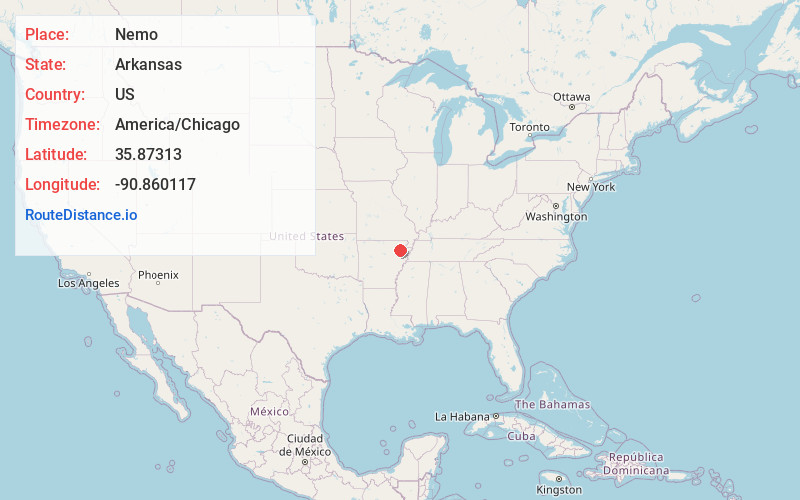 Map of Nemo