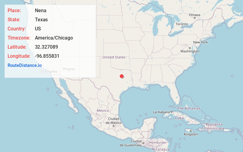 Map of Nena