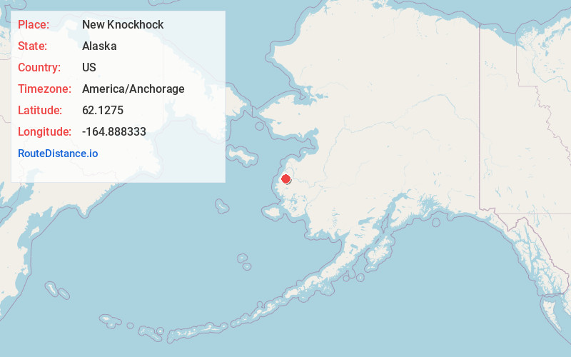 Map of New Knockhock