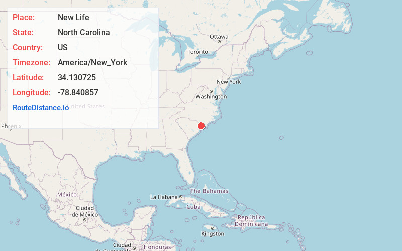 Map of New Life