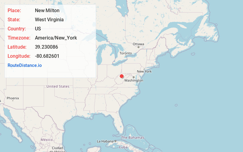 Map of New Milton