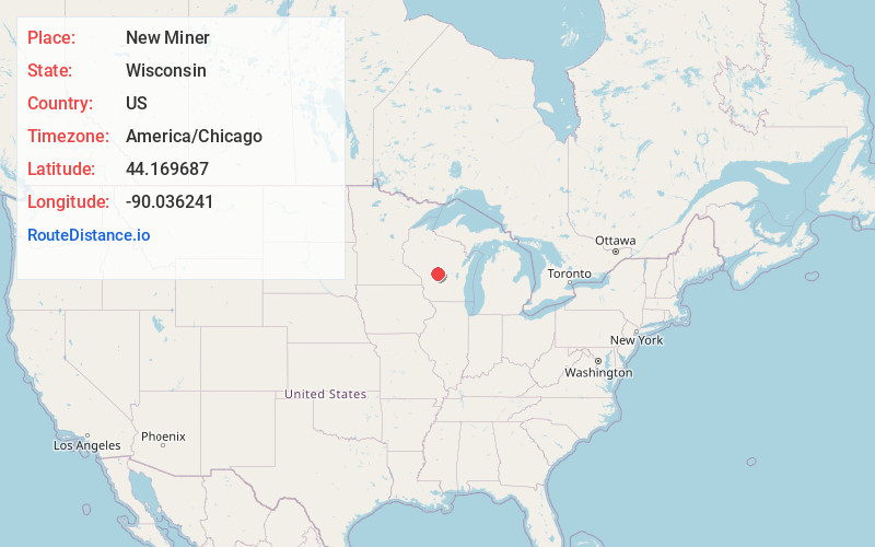 Map of New Miner