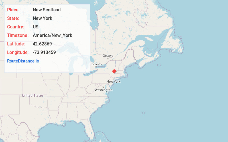Map of New Scotland