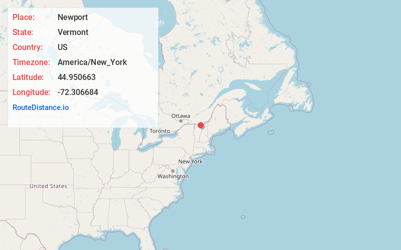 Map of Newport