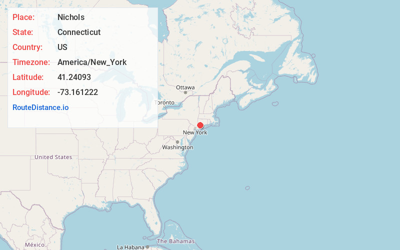 Map of Nichols