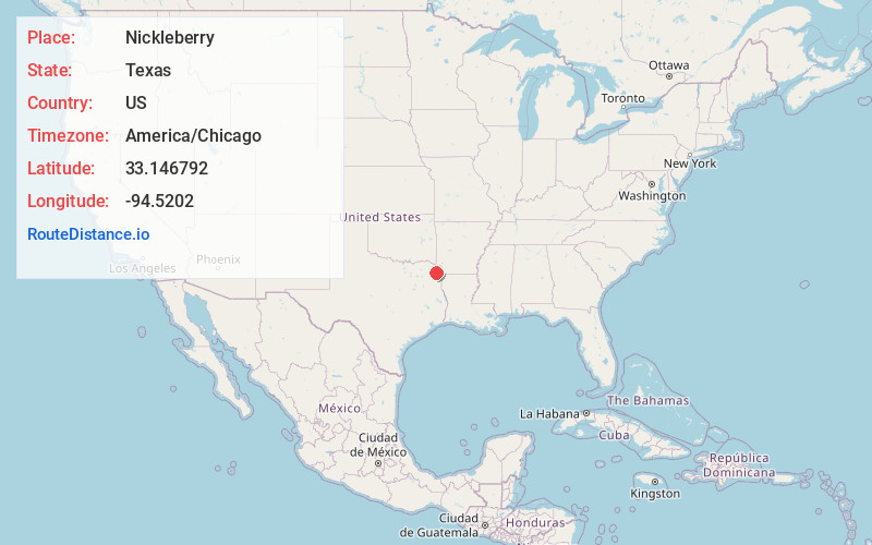 Map of Nickleberry