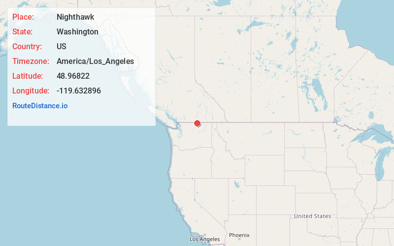 Map of Nighthawk