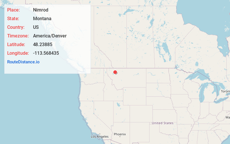 Map of Nimrod