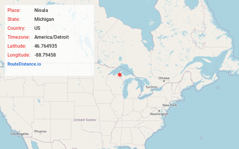 Map of Nisula