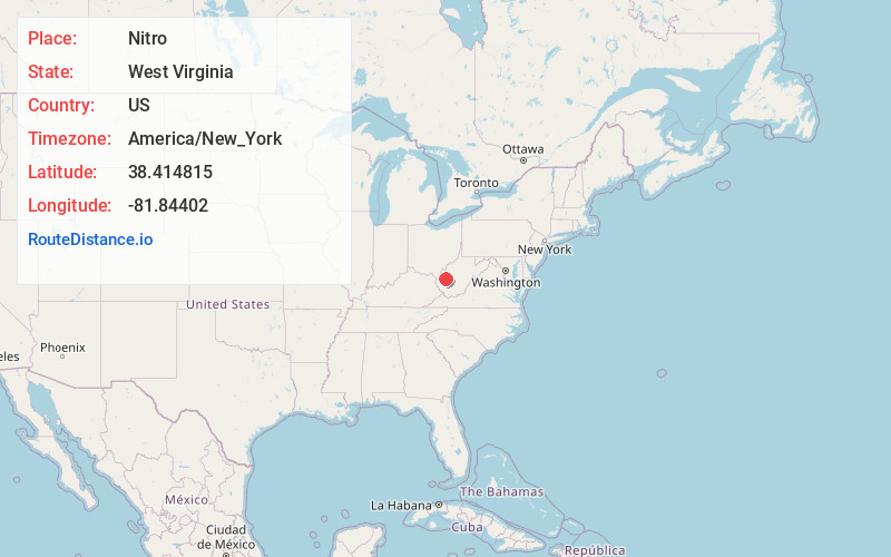 Map of Nitro