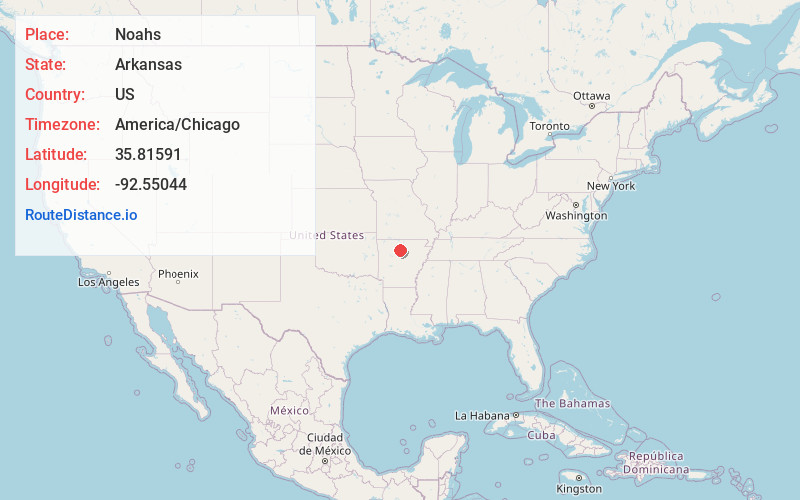 Map of Noahs