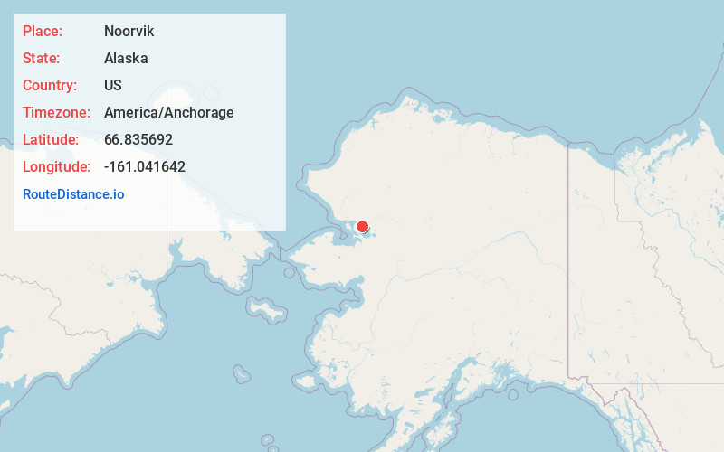 Map of Noorvik