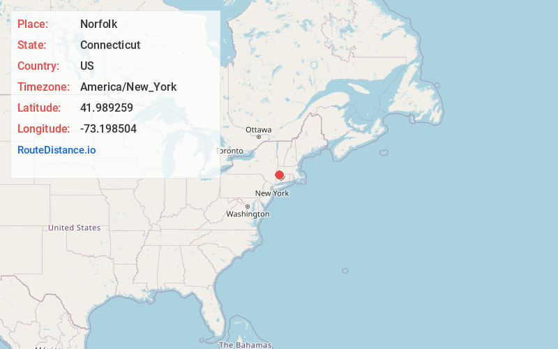 Map of Norfolk