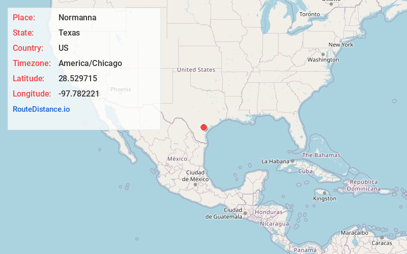 Map of Normanna