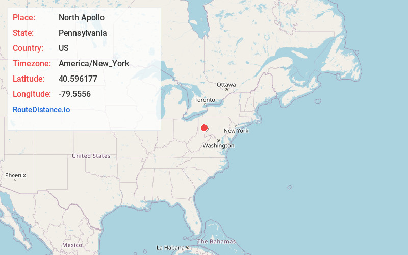 Map of North Apollo