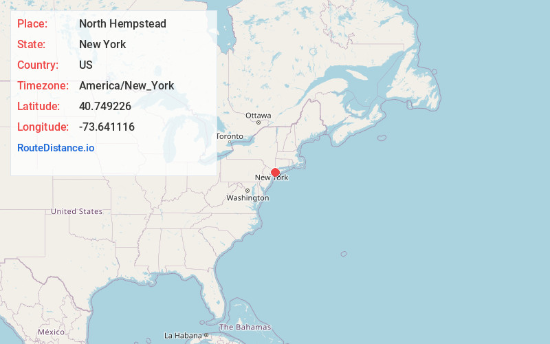 Map of North Hempstead