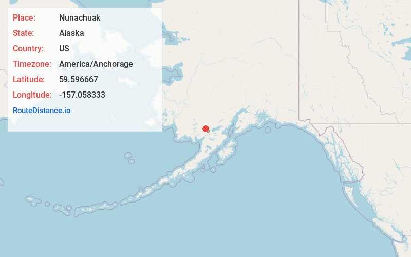 Map of Nunachuak