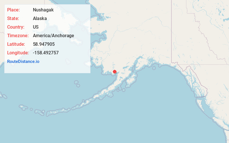 Map of Nushagak