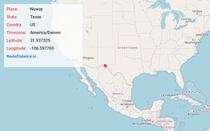Map of Nuway