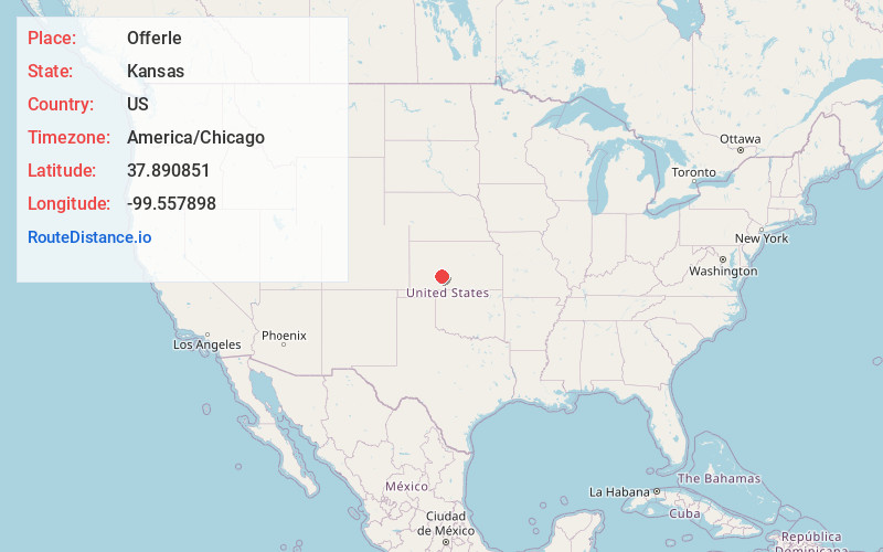 Map of Offerle