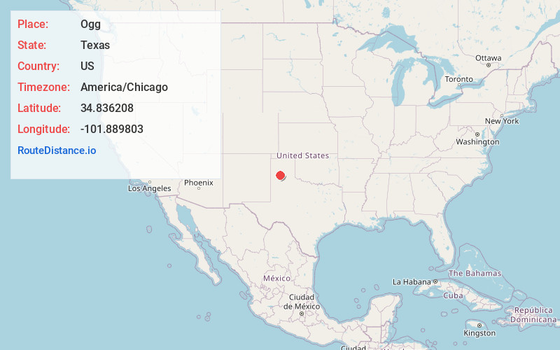 Map of Ogg