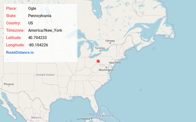 Map of Ogle