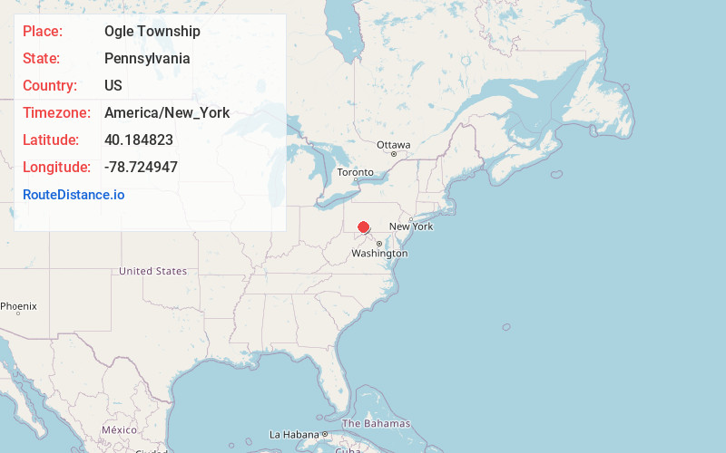 Map of Ogle Township
