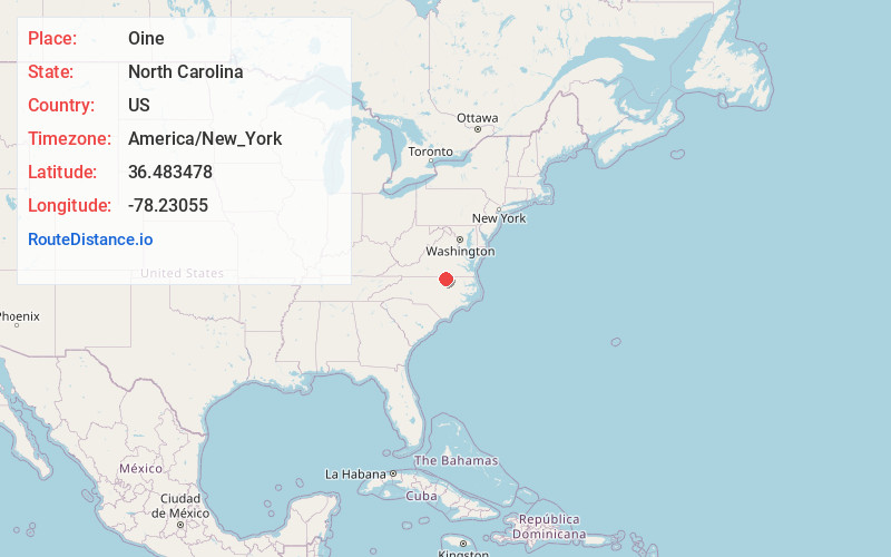 Map of Oine