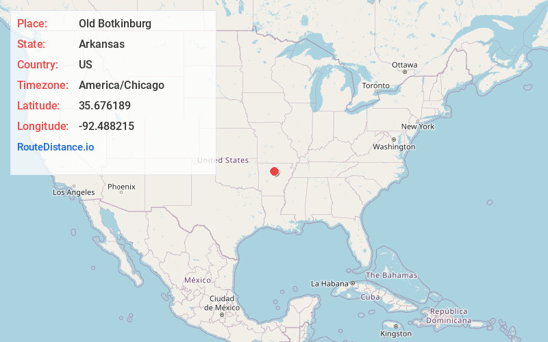 Map of Old Botkinburg