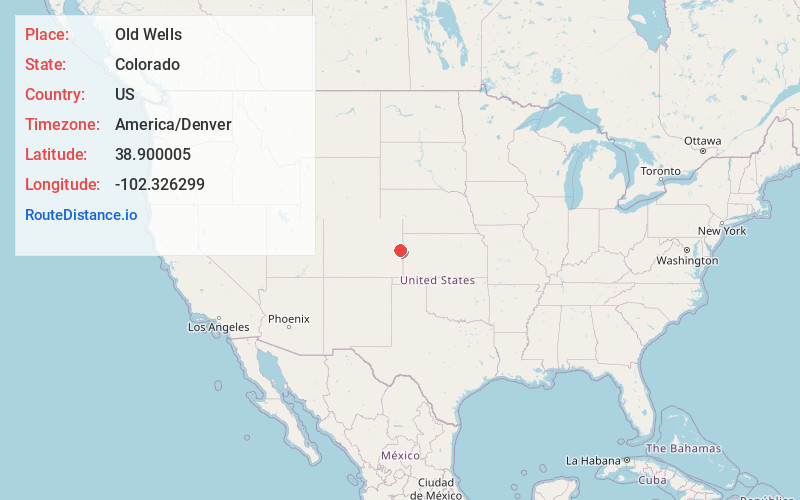 Map of Old Wells