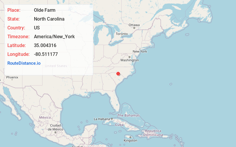 Map of Olde Farm