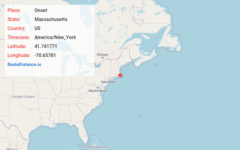 Map of Onset