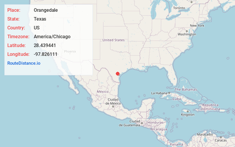 Map of Orangedale