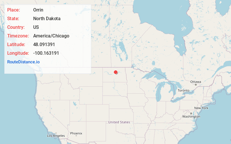 Map of Orrin