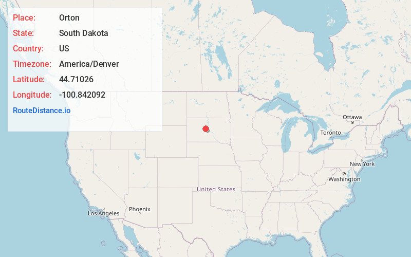 Map of Orton