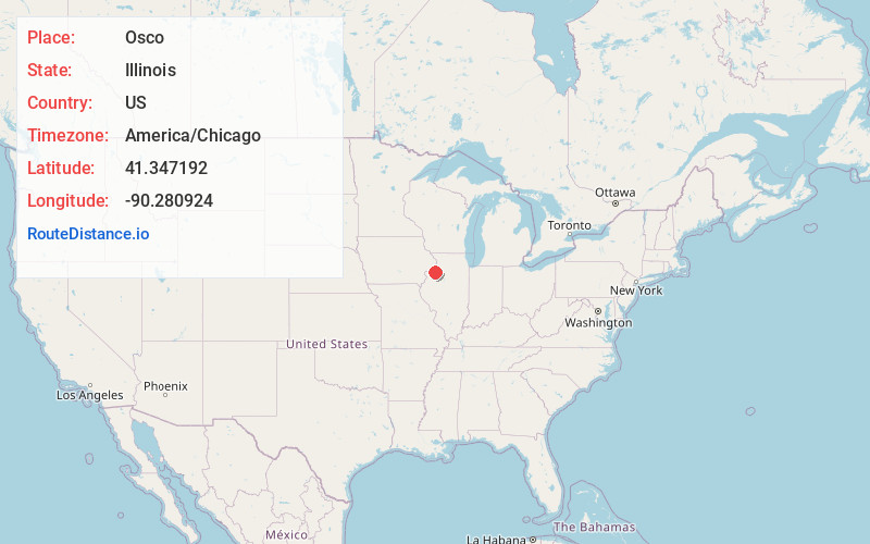 Map of Osco