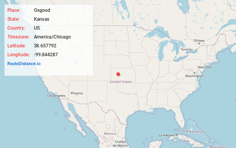 Map of Osgood