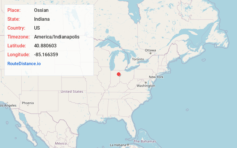 Map of Ossian